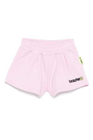 pink cotton shorts BARROW KIDS | S5BKJGSH154BW014